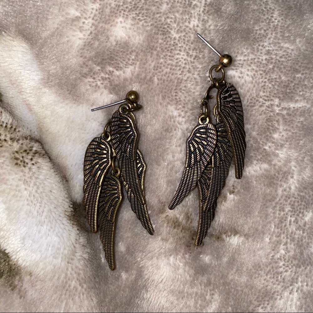 Vintage Wings Earrings